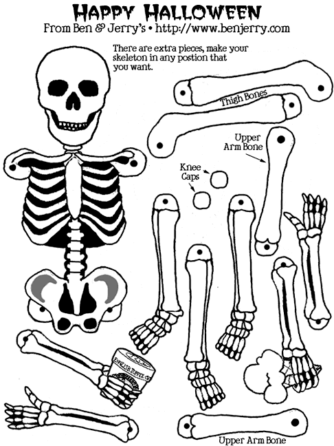 human skeleton cartoon. The Best Month Of The Year Is